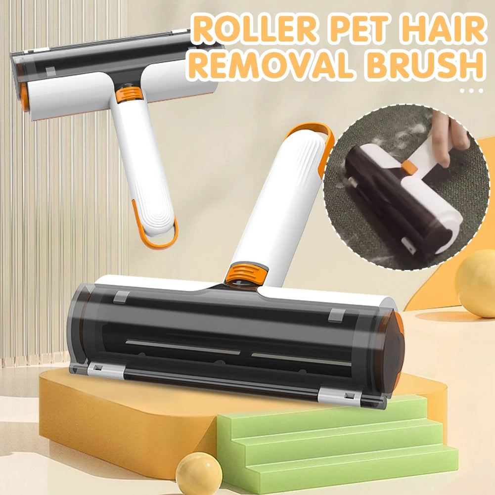 Pet Hair Remover Roller – Reusable Washable Lint & Fur Removal Brush