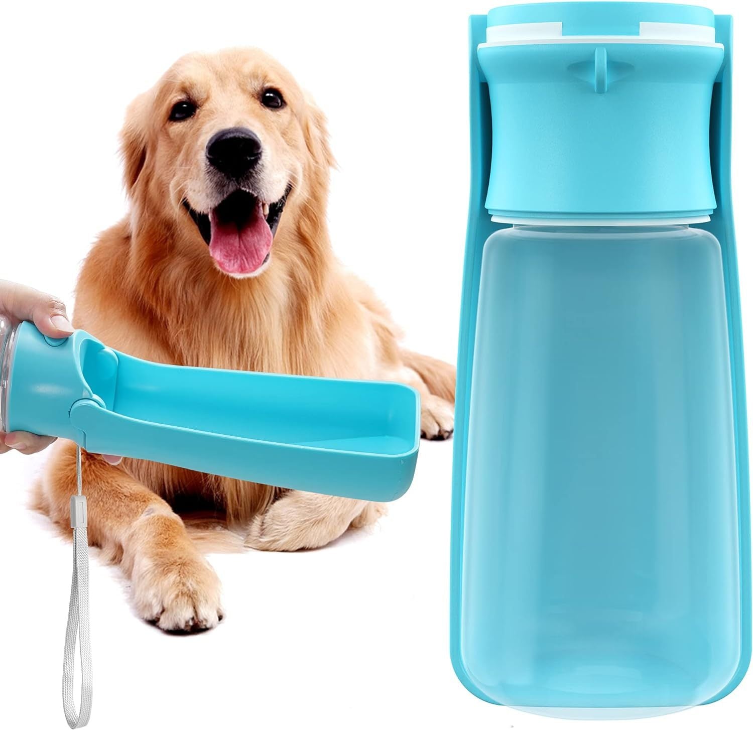 Portable Dog Water Bottle – Travel, Outdoor & Hiking Water Dispenser for Dogs and Puppies