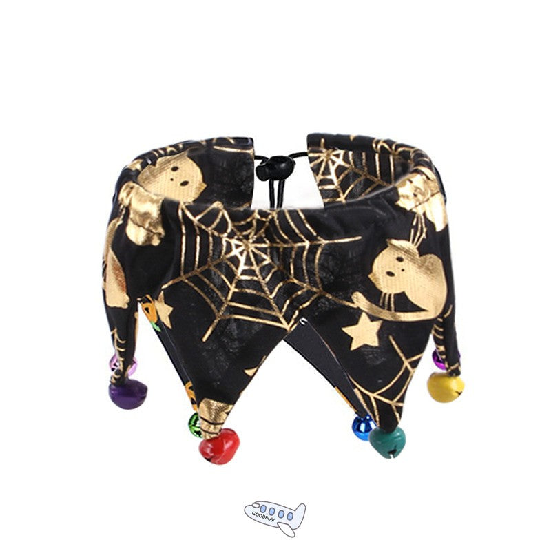 Halloween Witch Hat & Collar Set for Dogs & Cats