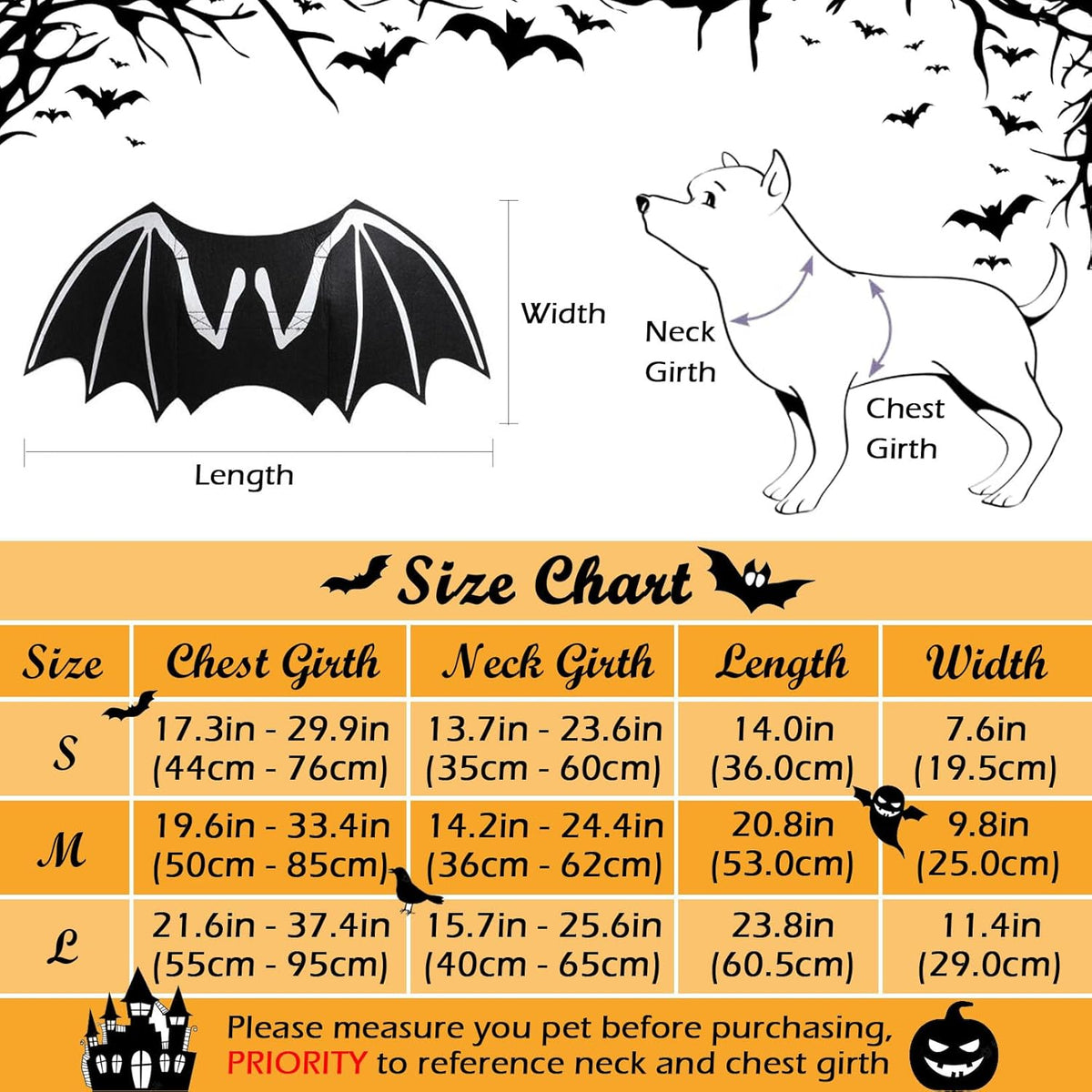 Halloween Bat Wings Costume – Luminous Skeleton Design