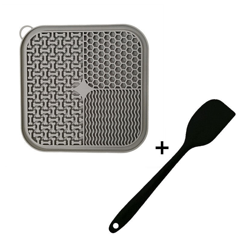 Premium Dog Lick Mat with Suction Cups, Slow Feeder Silicone Pet Feeding Mat for Dogs and Cats, Anxiety Relief, Healthy Digestion and Grooming Aid