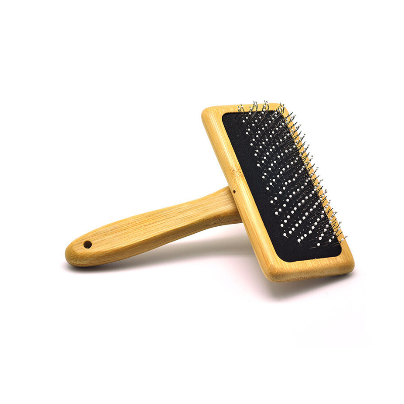 Bamboo Wood Air Cushion Round Beads Comb