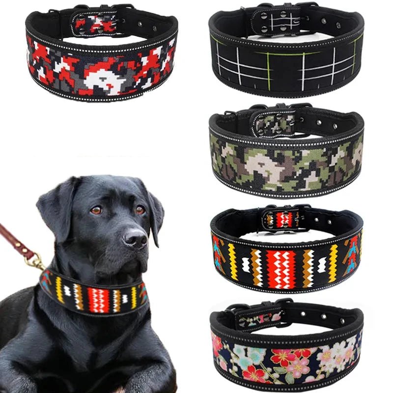 Reflective Puppy, Big Dog Collar