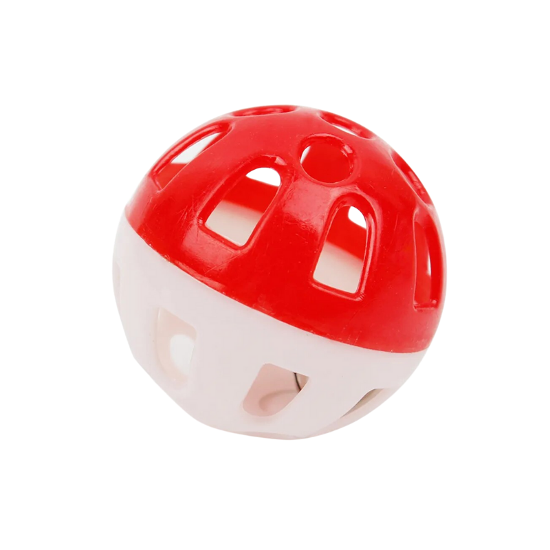 Happy Pet Happy Colorful Hollow Rolling Bell Toys