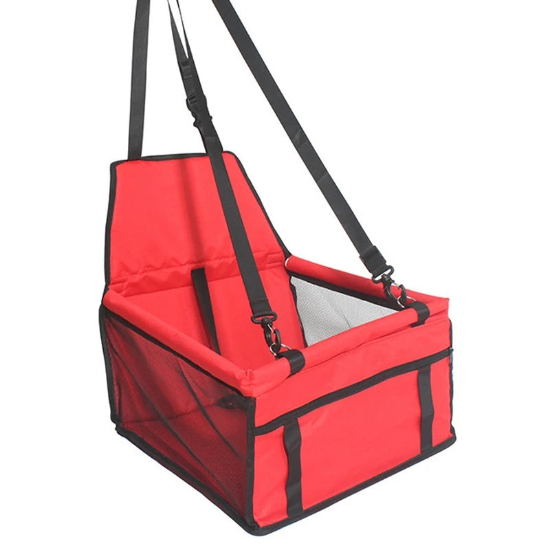 Pet Supplies Folding Hammock Pet Carrier red color