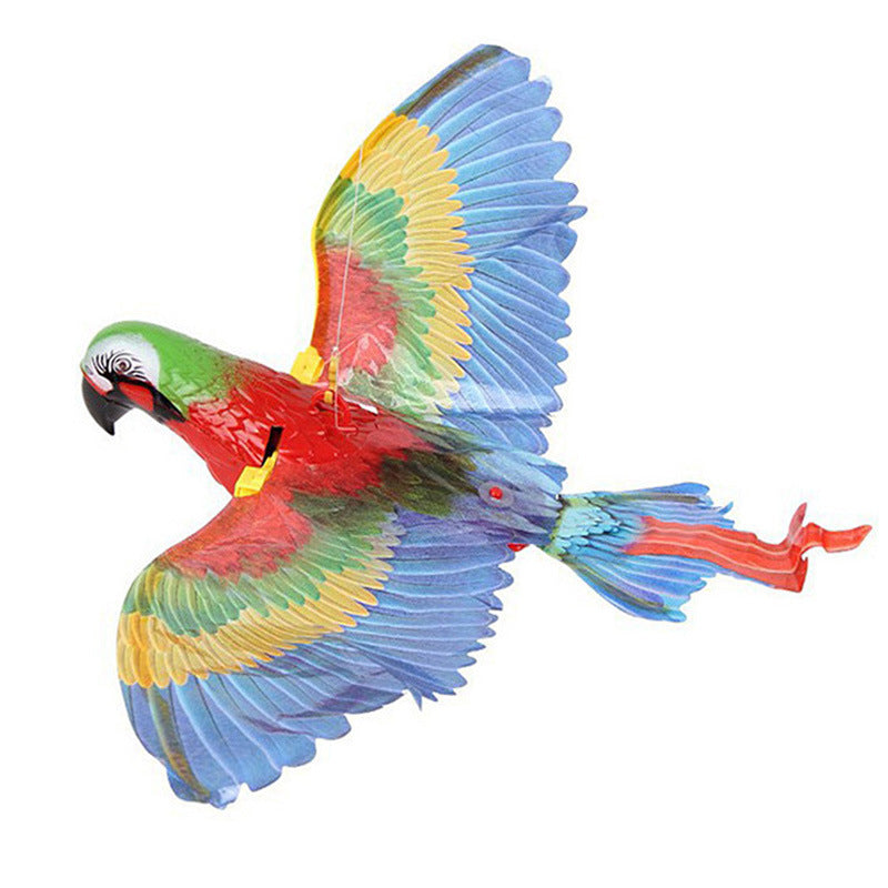 Pet Supplies Interactive Simulation Bird Toy of Several Color for Cats with white background View