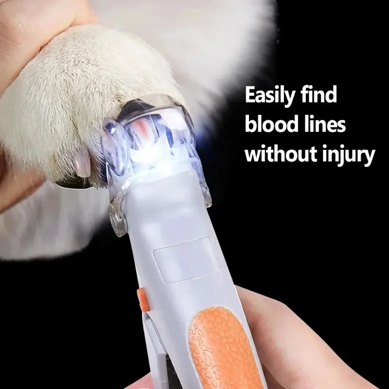 LED pet nail clipper