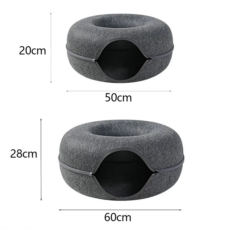 Detachable Pet Cat Tunnel