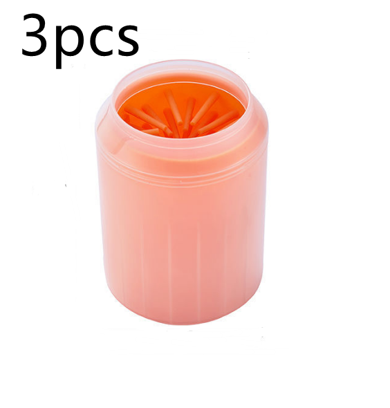 Pet Paw Cleaner Cup – Soft Brush Paw Washer