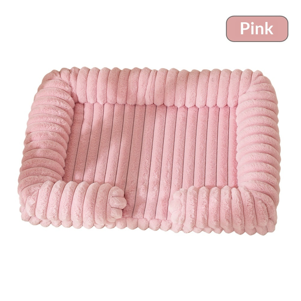 Large Dog Bed – Soft Washable Pet Mat & Cozy Sleeping Bed