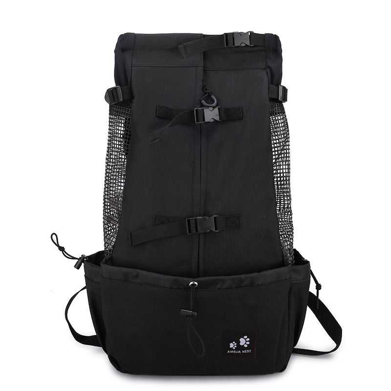 Dog Carrier Backpack – Breathable Portable Travel Bag for Small Dogs