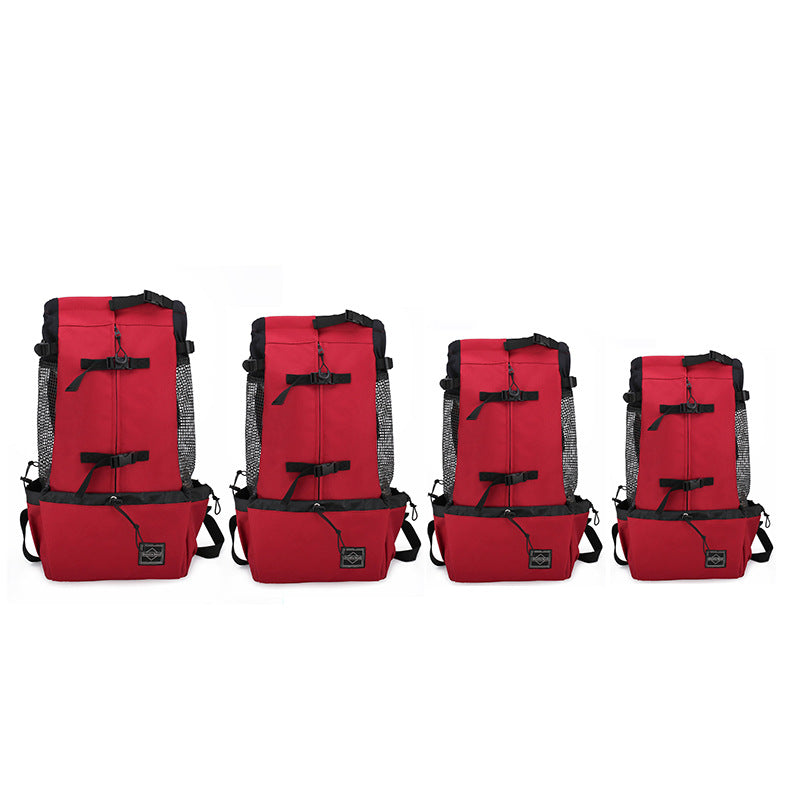 Dog Carrier Backpack – Breathable Portable Travel Bag for Small Dogs