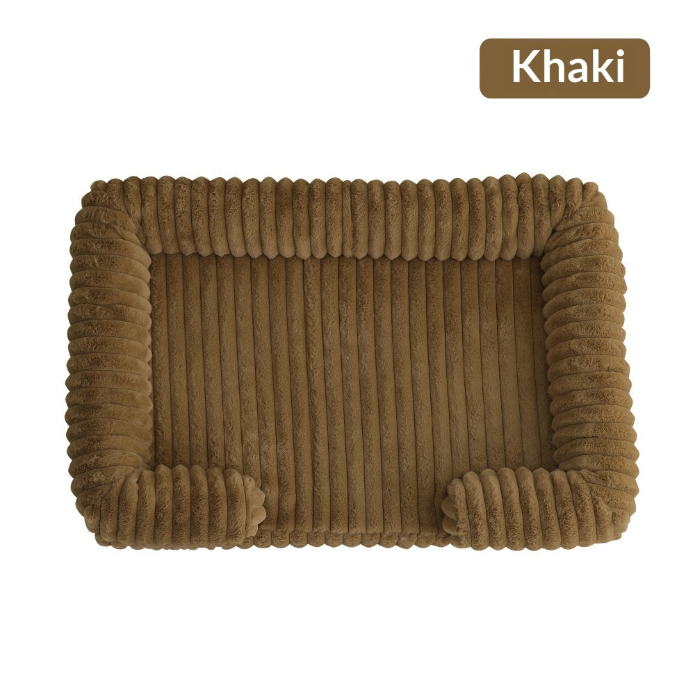 Large Dog Bed – Soft Washable Pet Mat & Cozy Sleeping Bed