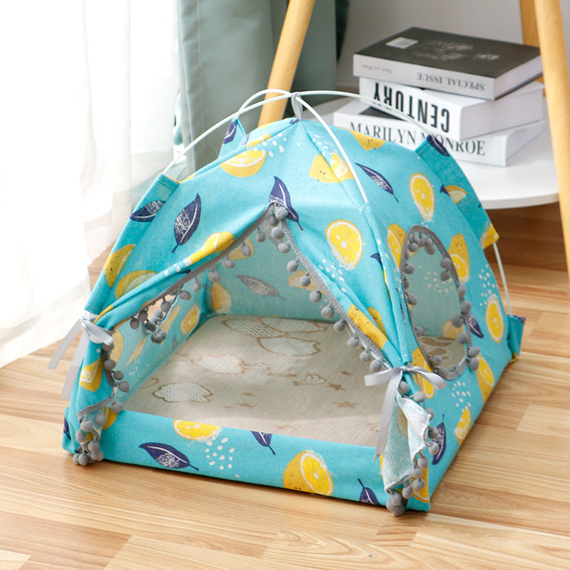 Happy Pet Cat Tent Enclosed Bed