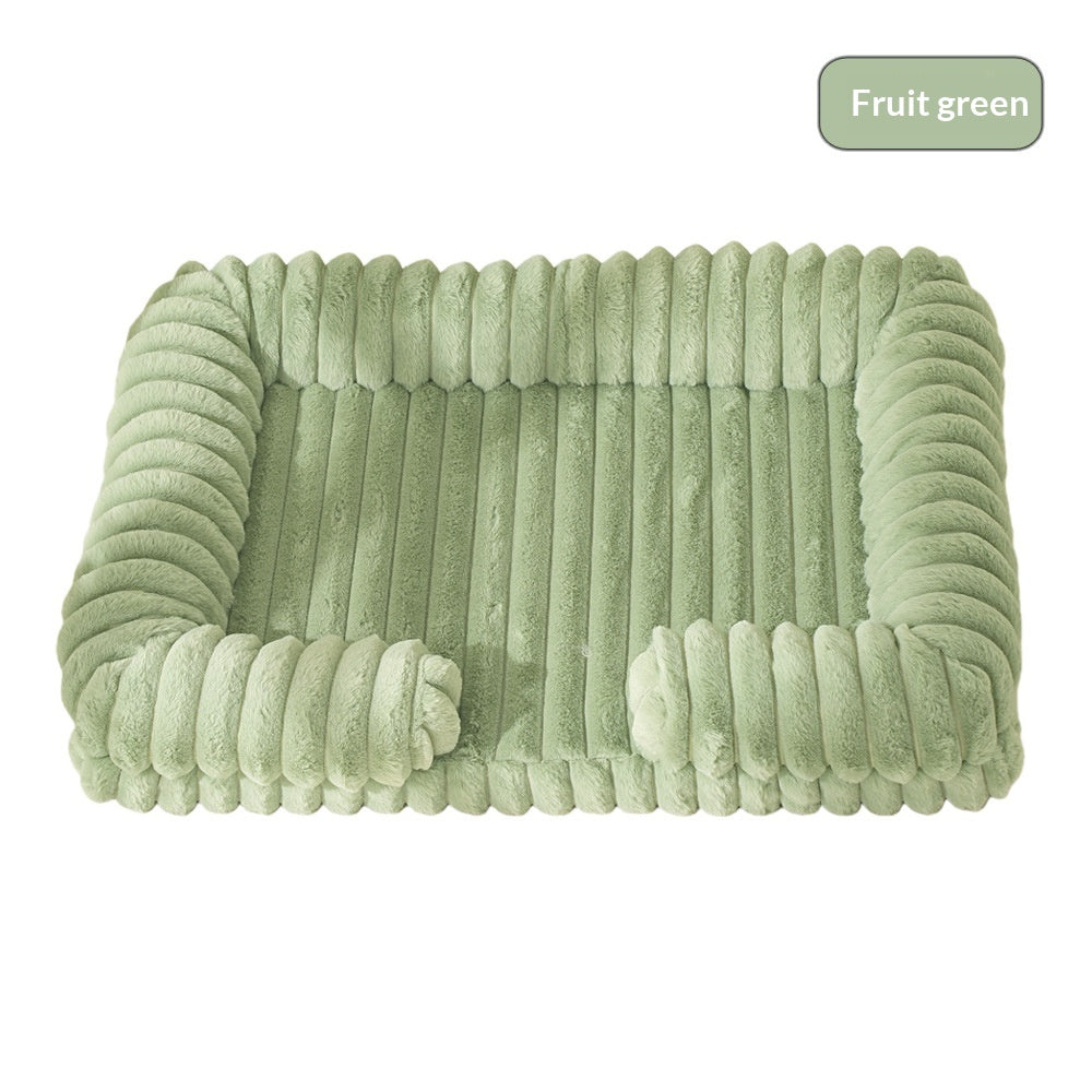 Large Dog Bed – Soft Washable Pet Mat & Cozy Sleeping Bed