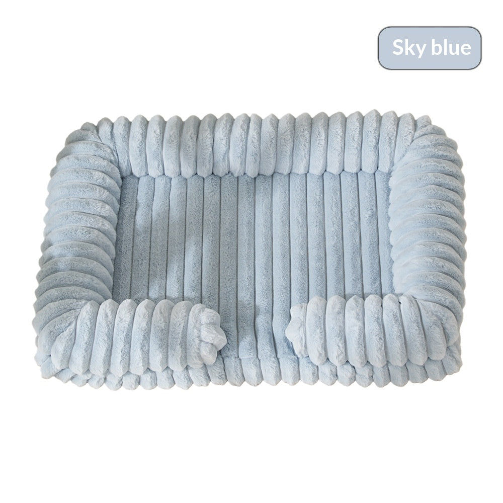 Large Dog Bed – Soft Washable Pet Mat & Cozy Sleeping Bed