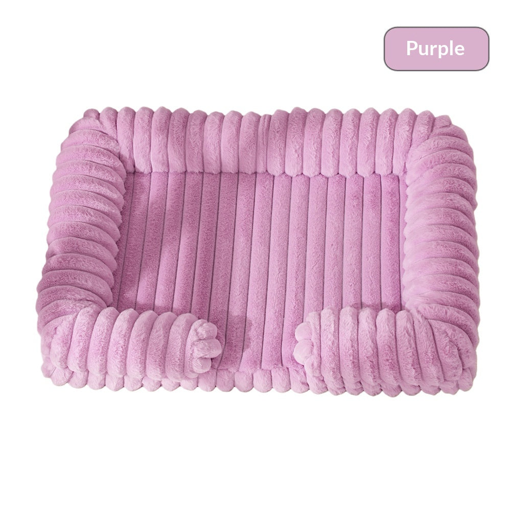 Large Dog Bed – Soft Washable Pet Mat & Cozy Sleeping Bed