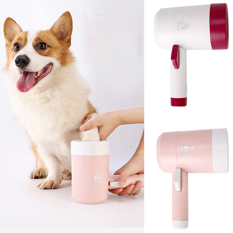 Automatic Rotating Pet Paw Cleaner Cup – 360° Paw Washer