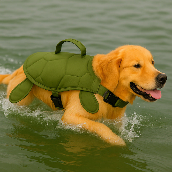 Pet Life Jacket Dog Swimsuit – Adjustable Swimming Vest for Dogs