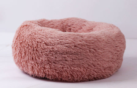 Happy Pet Round Plush Cat Litter Beds