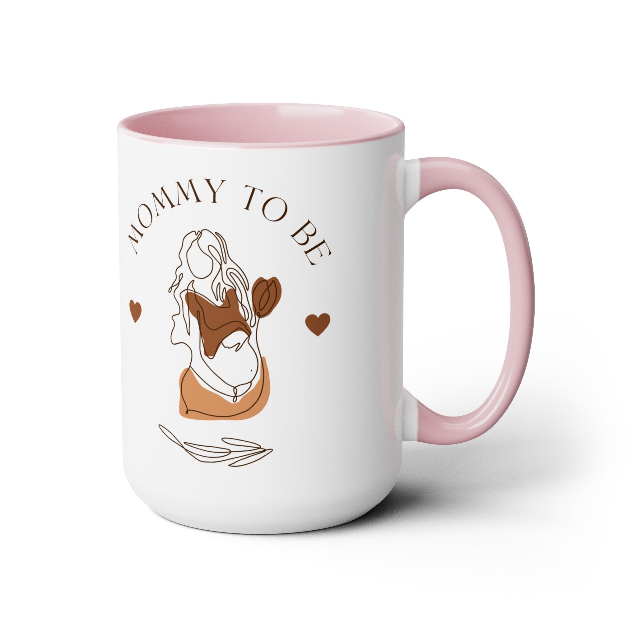 Two-Tone Coffee Mugs, 15oz