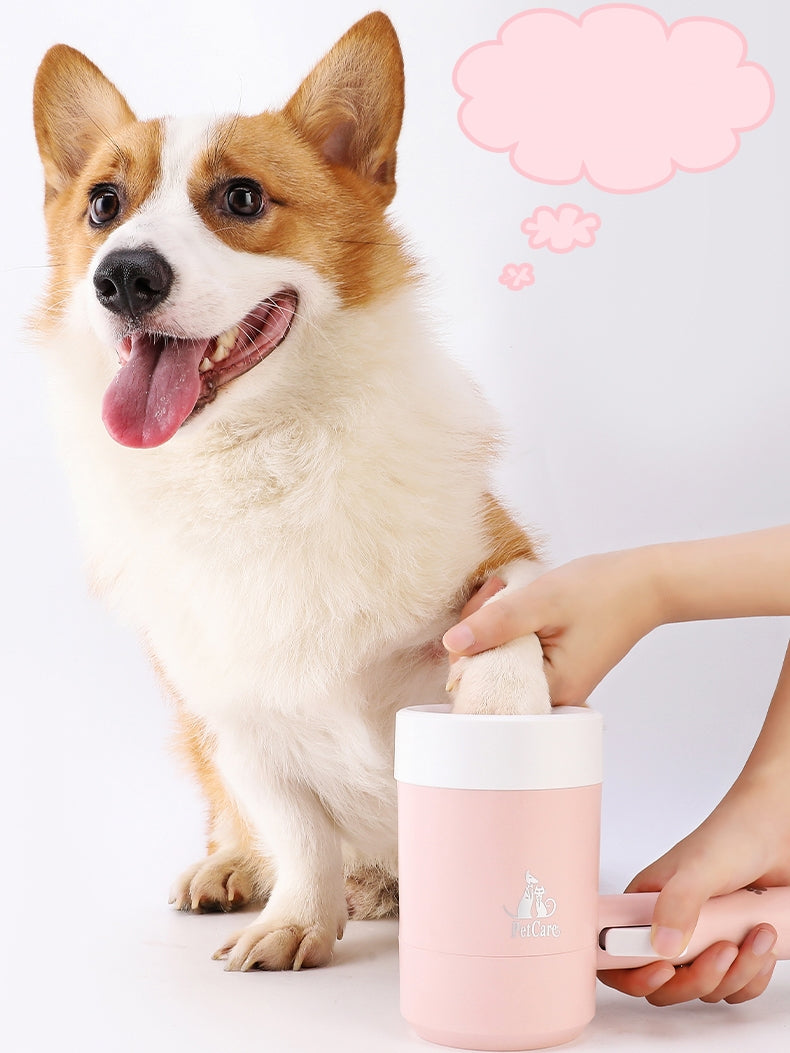 Automatic Rotating Pet Paw Cleaner Cup – 360° Paw Washer