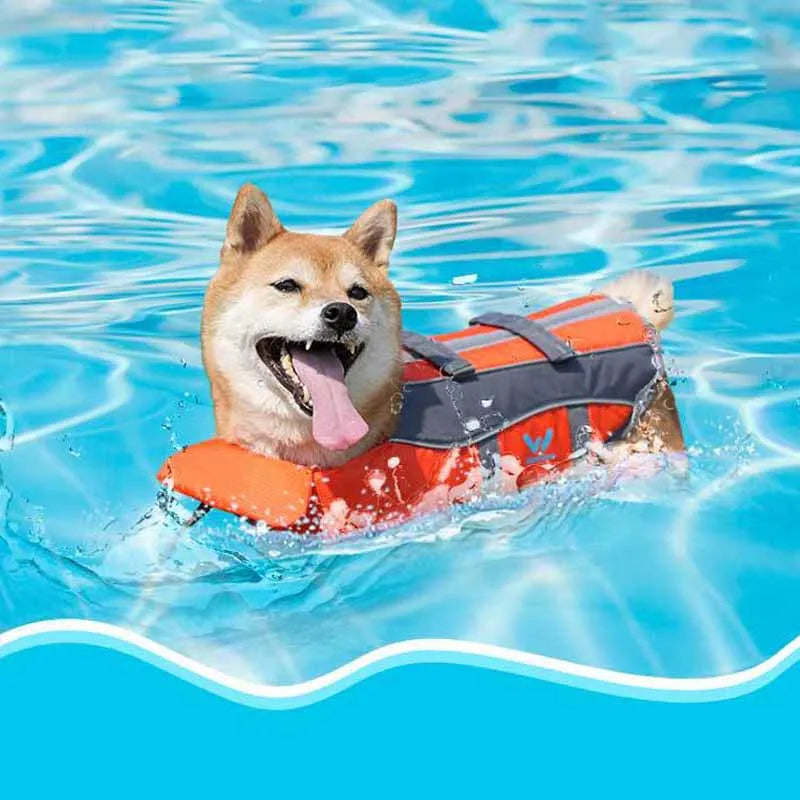 Pet Life Vest for Dogs – Adjustable Swimming & Water Safety Vest