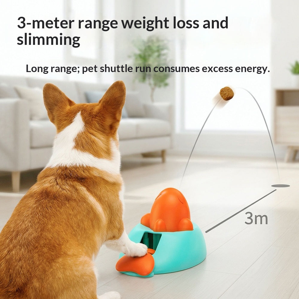 Little Whale Interactive Slow Feeder Toy – Food & Treat Dispensing Puzzle for Cats & Dogs