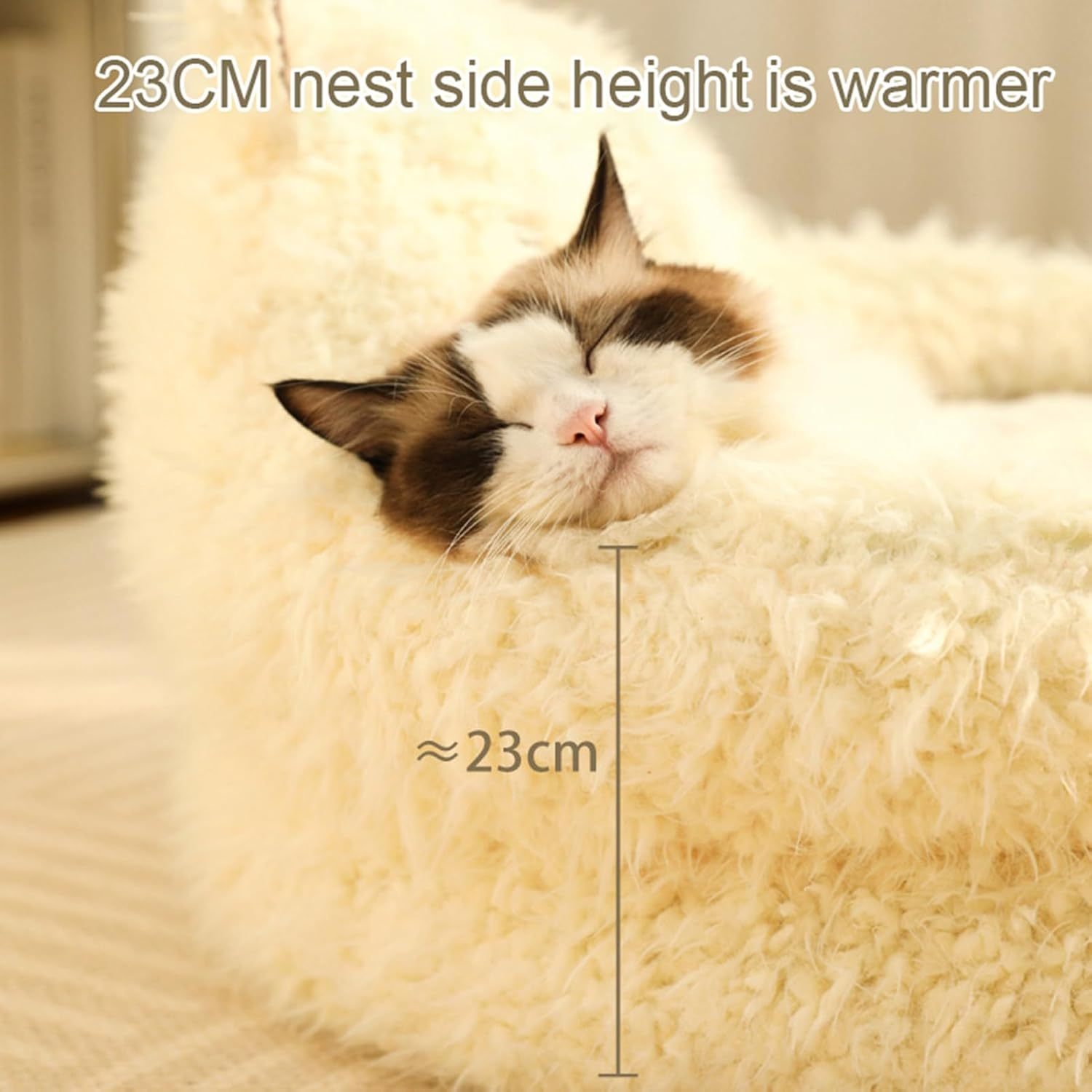 Happy Pet Beds  With Detachable Plush Pads