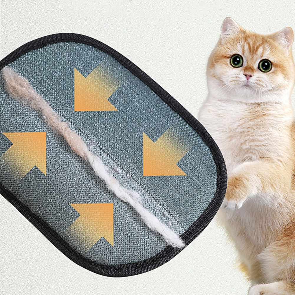 Pet Hair Remover Glove – Dual-Sided Deshedding Grooming Mitt for Dogs & Cats