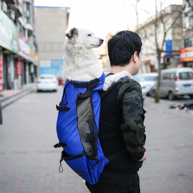 Dog Carrier Backpack – Breathable Portable Travel Bag for Small Dogs