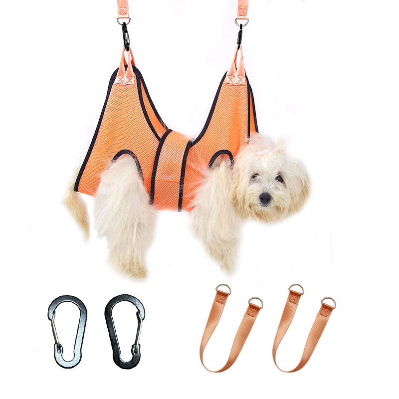 Pet Grooming Hammock – Nail Trimming & Grooming Sling for Dogs
