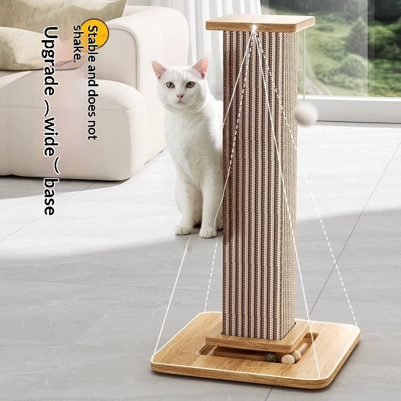Cat Scratching Post – Natural Sisal Self-Play Scratch & Climbing Toy