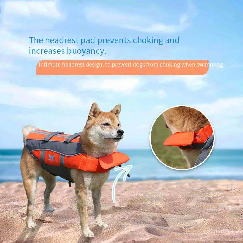 Pet Life Vest for Dogs – Adjustable Swimming & Water Safety Vest
