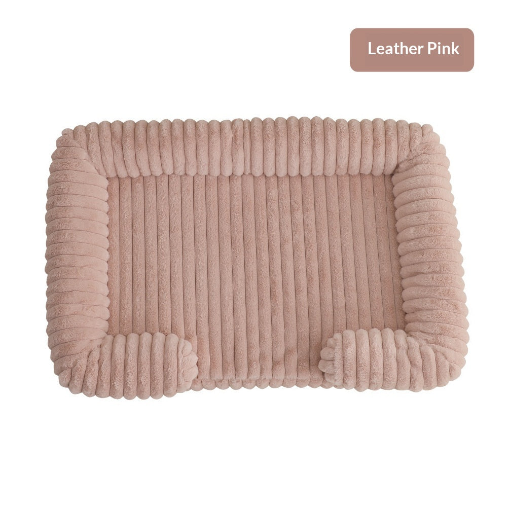 Large Dog Bed – Soft Washable Pet Mat & Cozy Sleeping Bed