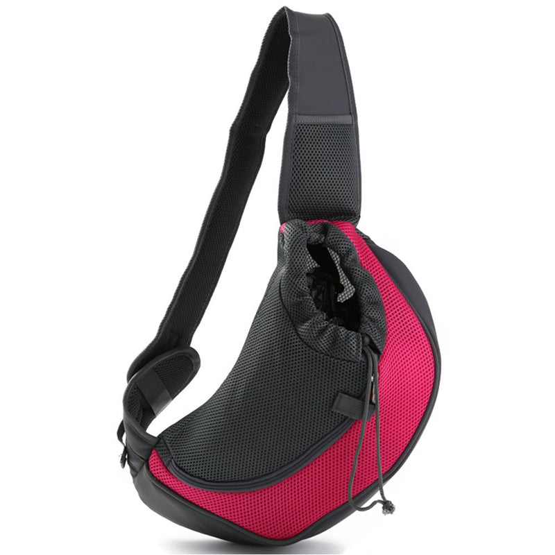 Pet Sling Carrier Bag – Breathable Mesh Travel Bag for Small Dogs & Cats