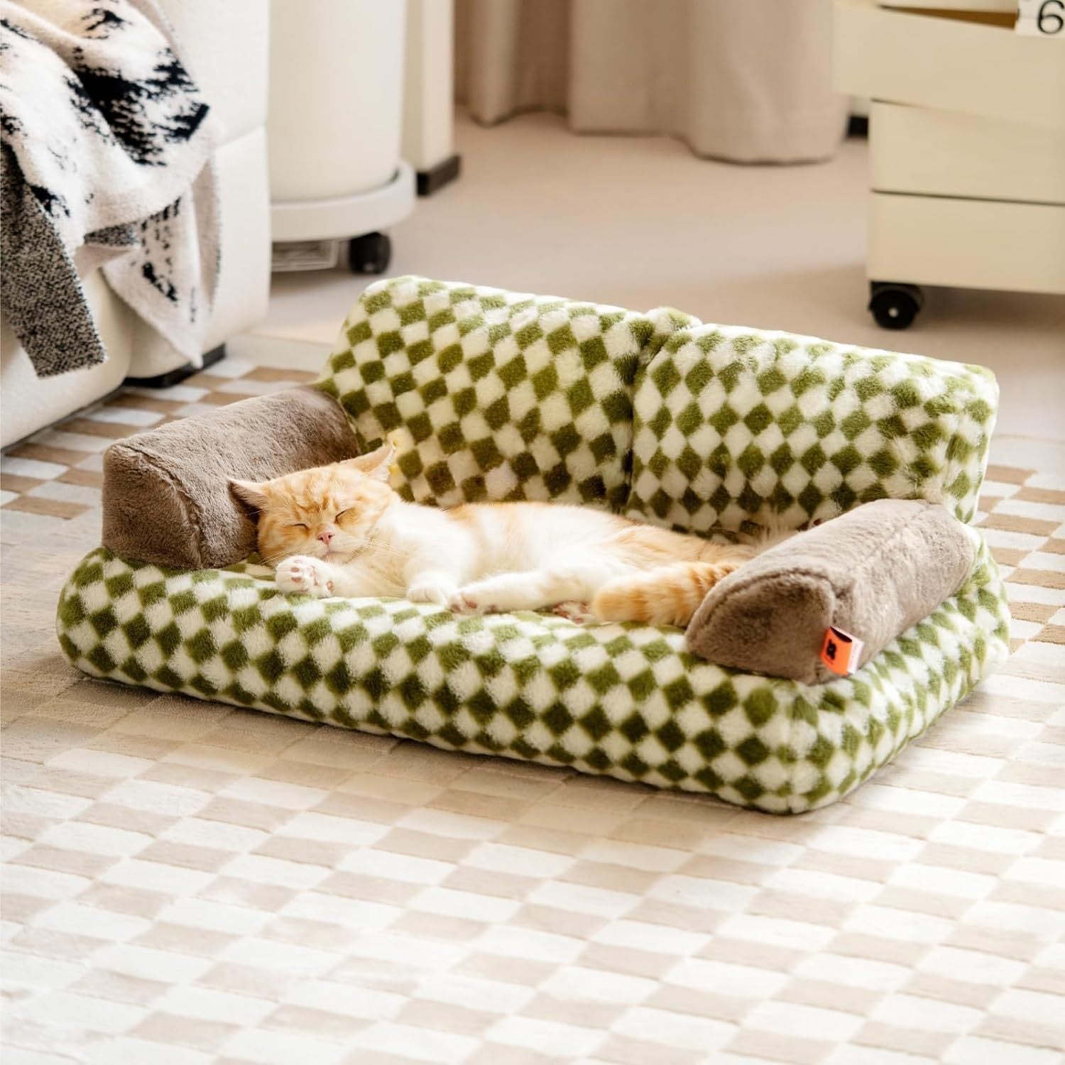 Happy Pet Fluffy Cat Couch