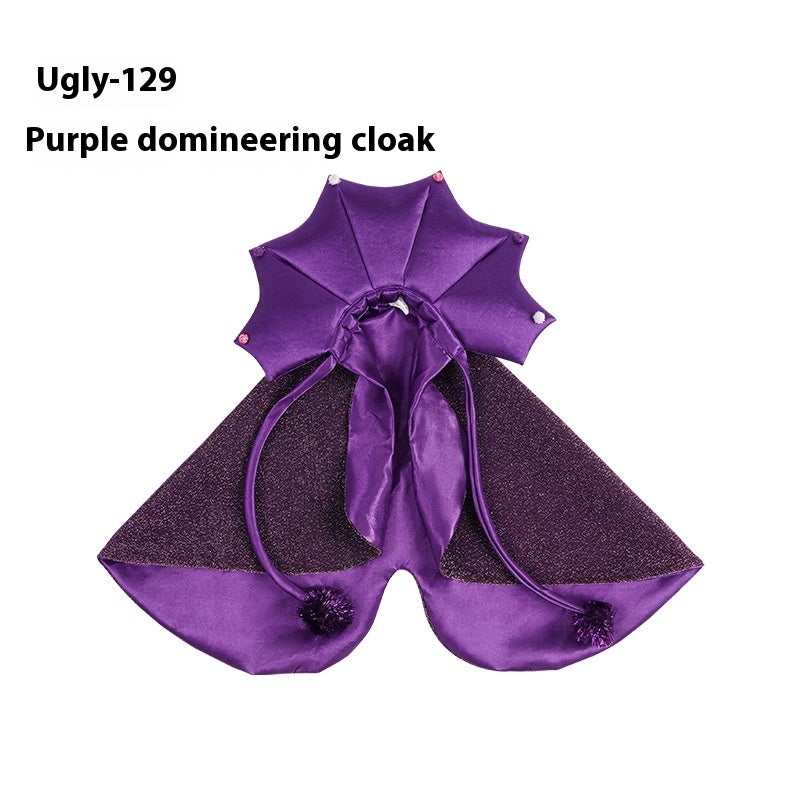 Magic Cloak Pet Costume – Purple Hat & Cape
