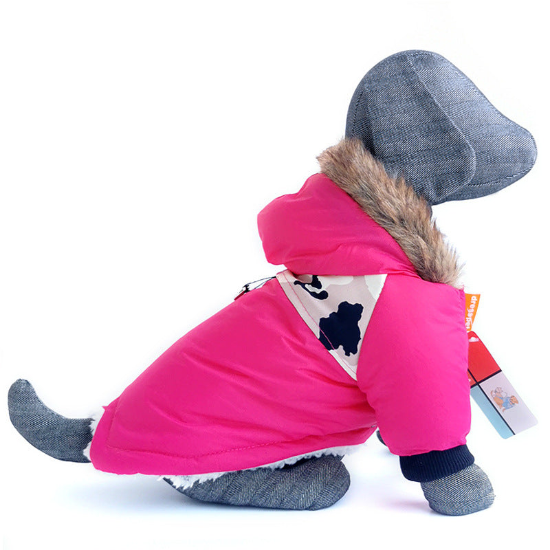 Warm Cotton Pet Coat – Cozy Winter Jacket for Dogs