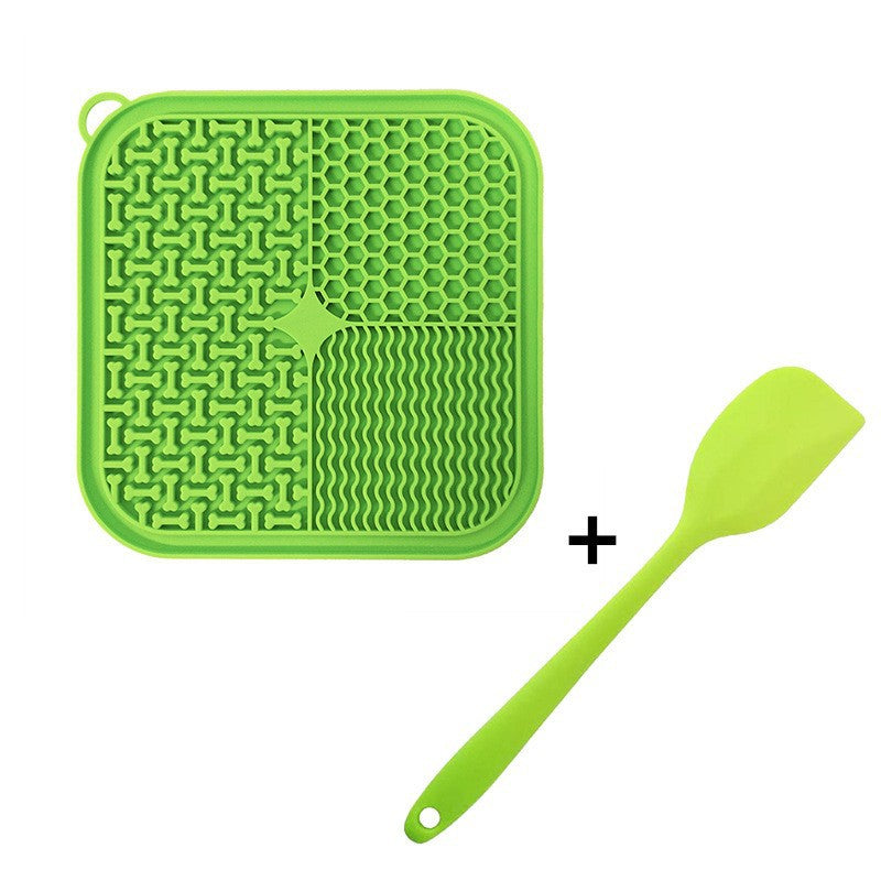 Premium Dog Lick Mat with Suction Cups, Slow Feeder Silicone Pet Feeding Mat for Dogs and Cats, Anxiety Relief, Healthy Digestion and Grooming Aid