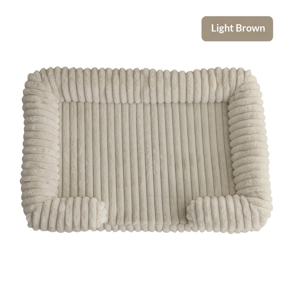 Large Dog Bed – Soft Washable Pet Mat & Cozy Sleeping Bed