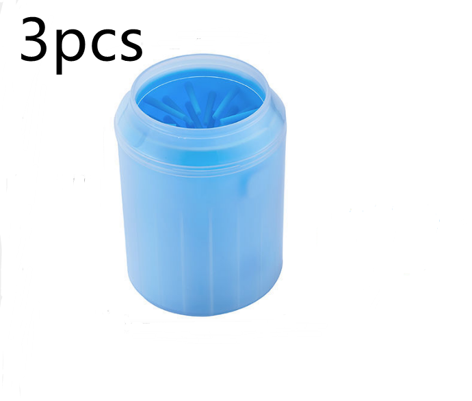 Pet Paw Cleaner Cup – Soft Brush Paw Washer