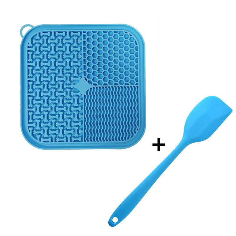 Premium Dog Lick Mat with Suction Cups, Slow Feeder Silicone Pet Feeding Mat for Dogs and Cats, Anxiety Relief, Healthy Digestion and Grooming Aid