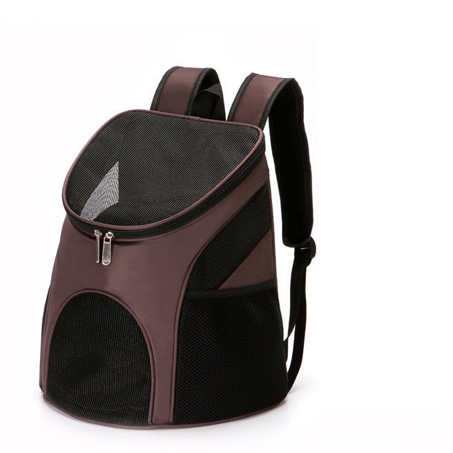 Pet Supplies Happy Pet Outing Carrier with black and brown color