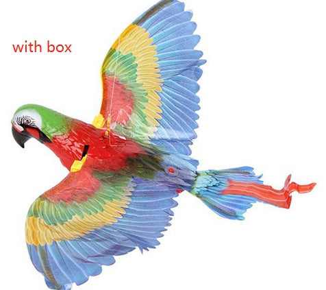 Pet Supplies Interactive Simulation Bird Toy of multi Color for Cats on white background