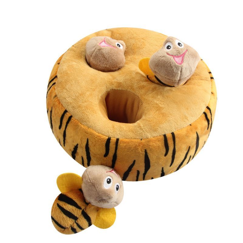 Pet Supplies Pet Voice Flush Toy a stuffed toy designed to resemble a bird, part of a pet voice flush toy series on white background view