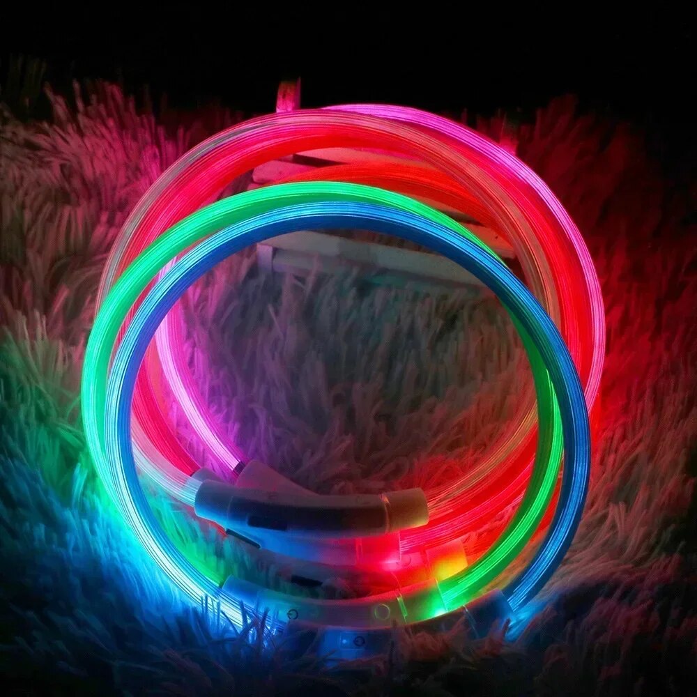 3 Mode Led Glow Light Collar