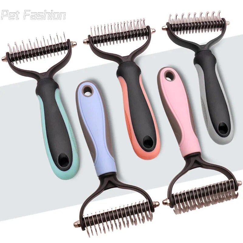 Pets Fur Knot Cutter Grooming Shedding Tools