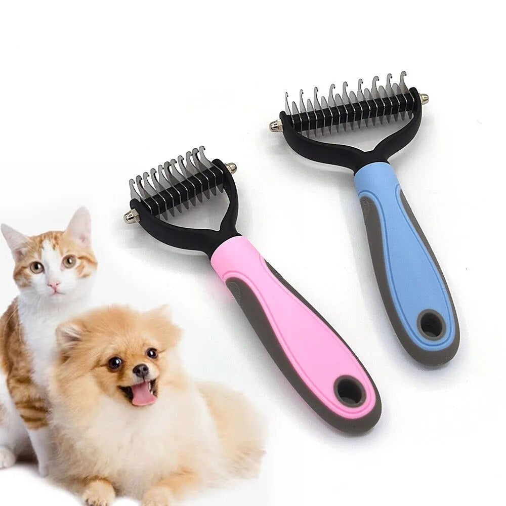 Pets Fur Knot Cutter Grooming Shedding Tools