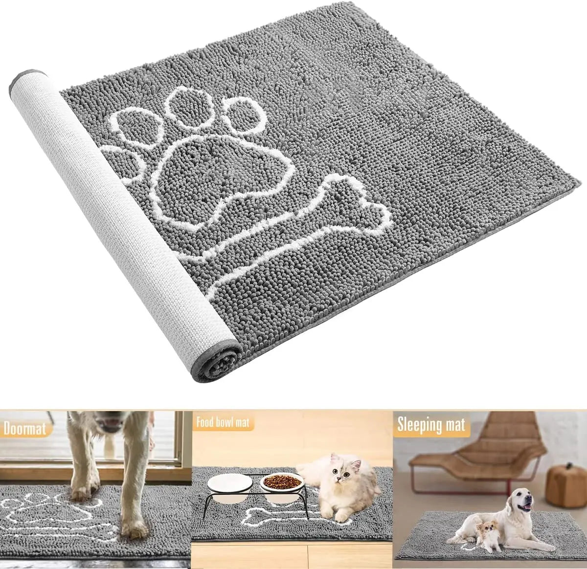 Absorbent Mud Mats for Dirty Dogs